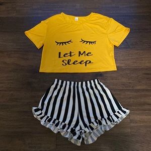 Woman’s silky/cotton pajamas